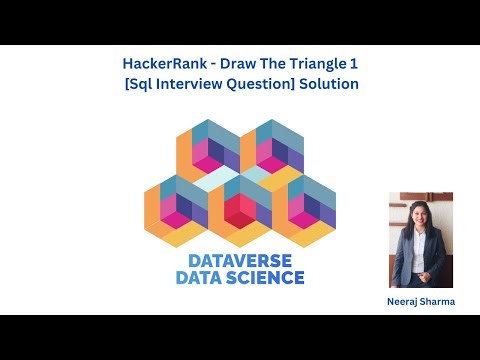 HackerRank - Draw The Triangle 1 [Sql Interview Question] Solution