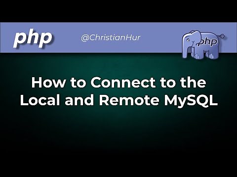 Connecting to Local MySQL and Remote MySQL in PHP