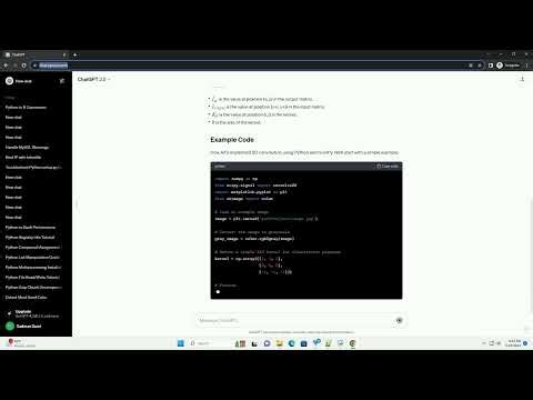 2d convolution using python and numpy