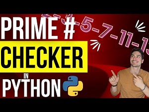 How to use Python to Check for Prime Numbers!