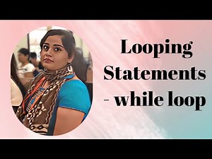 While Loop - looping Statements #2