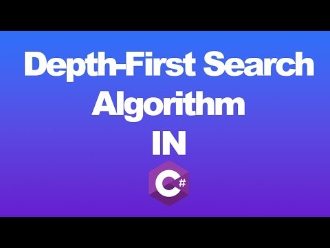 Depth-First Search DFS Algorithm in C#