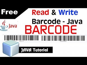 Read & Write Barcode Java | java barcode generator and scanner with source code