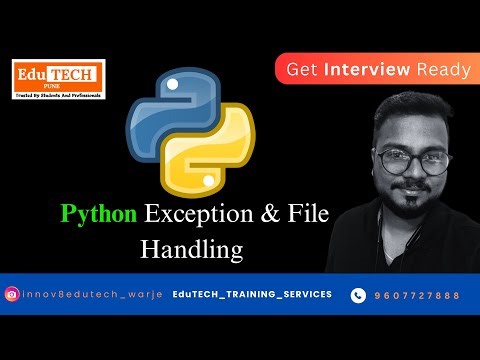 🐍 Python Exception & File Handling 🔥