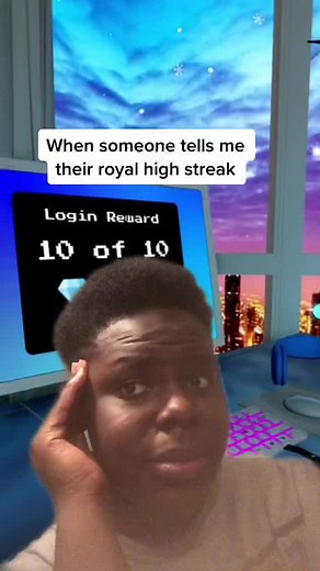 Roblox: Conseguindo recompensas por login em streaks