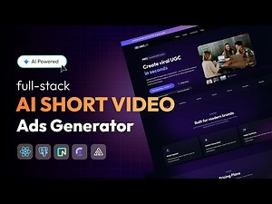 Build & Deploy a Full Stack AI Short Video Ads Generator | PERN Stack, Gemini API, SaaS Project