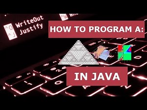 How to Program: Pascal's Triangle in Java (Using Binomial Coefficients)