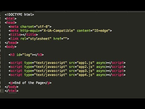 In 3 minutes, JavaScript loading of scripts (async, defer)