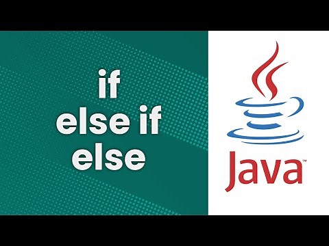 if, else if, and else (Java Tutorial)