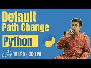 Set Python default path in Environmental variables