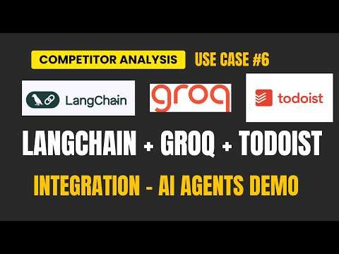 Langchain AI Agents Demo - I Built a God-Mode Task Manager: LangChain + Groq + Todoist #aiagents