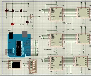 Simulation of Arduino Based CNC -- Arduino  GRBL  Proteus 8