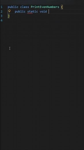 Print Even Number using Java programming #java #code #short