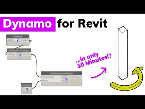 Learn Dynamo for Revit in 10 Minutes (Revit Dynamo Tutorial for Beginners)