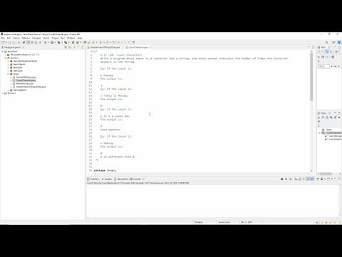 Java Lab: Count Characters