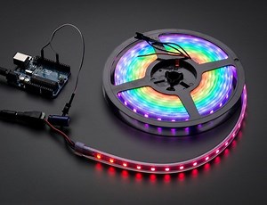JavaScript Simulation of LED Strips