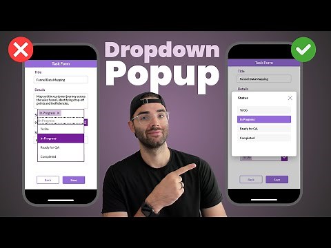Modern Dropdown Popup in Power Apps
