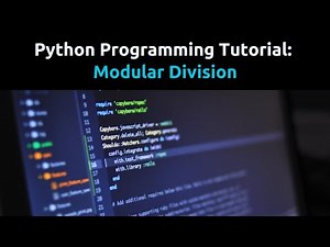 Python Tutorial: Modular Division