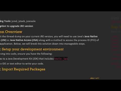 How to Easily Obtain a Java Thread Dump in JRE 1.8.0_144