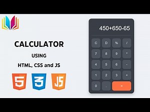 How To Make A Calculator Using HTML CSS And JavaScript || Create Calculator using JavaScript