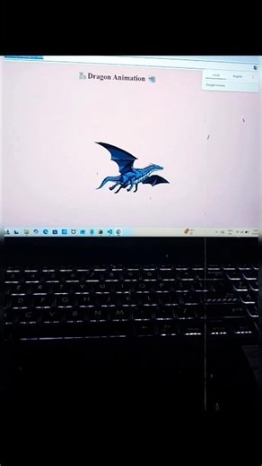 Dragon Animation using HTML & CSS.🐉💻#htmlcssproject #html5 #short