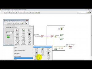 NI myRIO: "Hall-Effect Sensor demo" LabVIEW project
