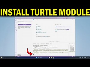 How To Install Turtle in VS Code