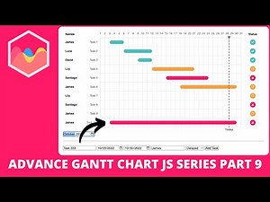 Advance Gantt Chart JS Series Part 9