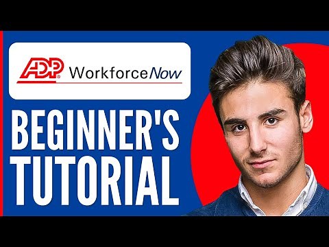 ADP Workforce Now Payroll Tutorial | How to Use ADP Payroll for Beginners 2025