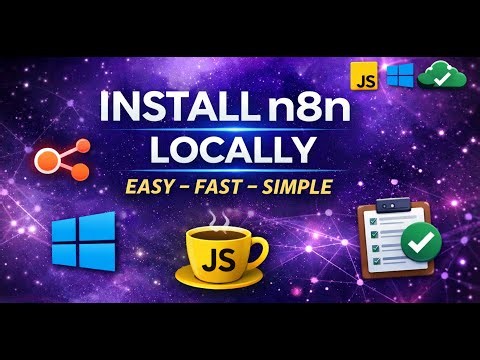 n8n Self-Hosted on Windows | Local Installation Guide