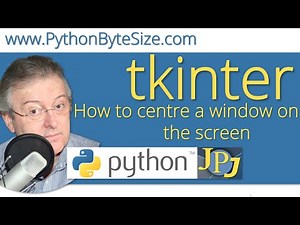 How to place a Python tkinter window in the center of the screen