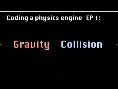 Building a Physics Engine in Python! | Devlog #1 (Gravity & Collisions)