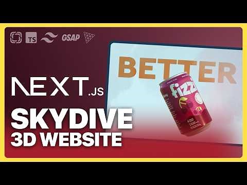 Build a 3D Ecommerce Landing Page with Next.js, GSAP, Three.js and Prismic - Full Course