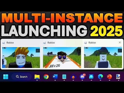 Latest Methods! Roblox Multi-Instance Launching 2025! (RUNNING MULTIPLE ROBLOX GAME CLIENTS ON 1 PC)
