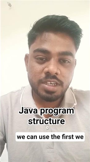 Interview Question :- What is java program structure. #codinginterview #javainterview