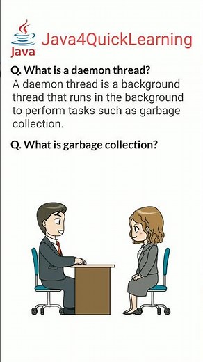 What Is Daemon Thread || 30 Days 30 Questions (15) || Placement Series #corejava #interview