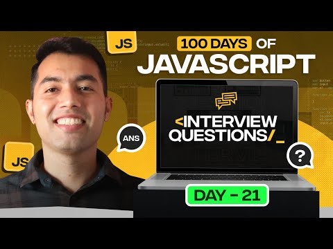 100 Days of JavaScript Coding Challenges || Day #21