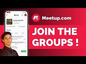 How To Join Groups On Meetup.com !