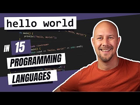 Hello World in 15 Programming Languages