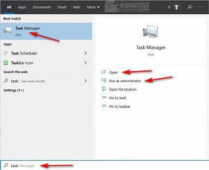 8 Ways to Open Task Manager in Windows 10 & 11 - MajorGeeks