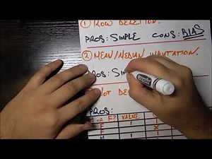 Dealing With Missing Data Part I