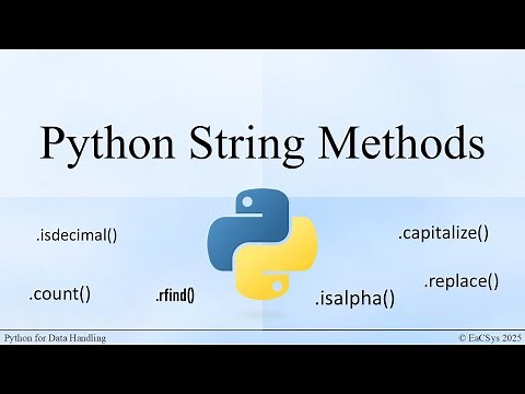 Python String Methods