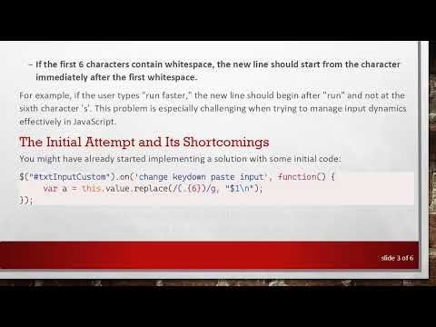 How to Effectively Detect Whitespace and Count Character Length in JavaScript