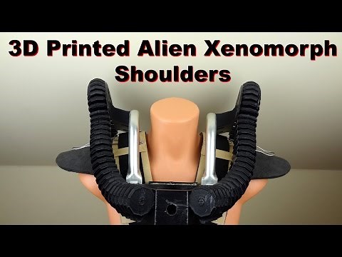 Alien Xenomorph Cosplay #9 | Shoulder Tubes & Mountings | James Bruton