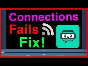 STREAMLABS OBS HOW TO FIX FAILED CONNECTION ISSUE ERROR!