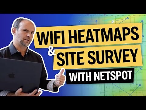 Perform a Real-World Wireless Site Survey and Create WiFi Heatmaps with NetSpot
