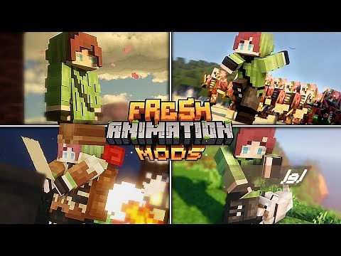 TOP 20 Minecraft Mods With Fresh Animations (New & Unique) | Ep. 1 [2024]