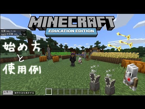 【マイクラ】EducationEditionプログラミングの始め方と使用例