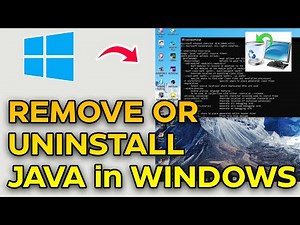 How to Uninstall Java/JDK on Windows – Complete Removal Guide!
