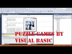 How to make puzzle games in Visual Basic